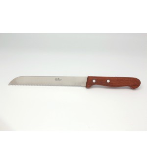 Couteau pain palissandre 17 cm demi soie