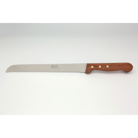 Couteau pain palissandre 21 cm demi soie