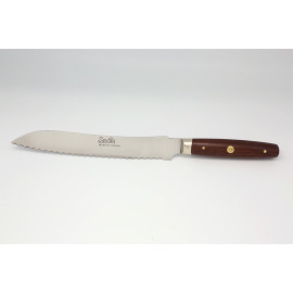 Couteau pain danois palissandre à mitre 20 cm