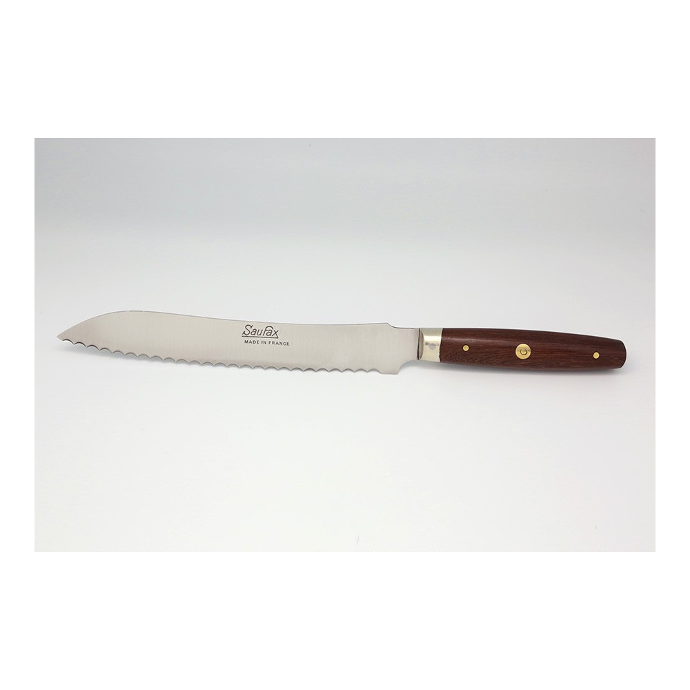 Couteau pain danois palissandre à mitre 20 cm