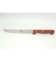 Couteau découper manche palissandre lame 19 cm lisse ou micro