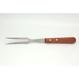 Fourchette deux dents manche palissandre