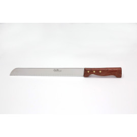 Couteau pain manche palissandre lame 25 cm