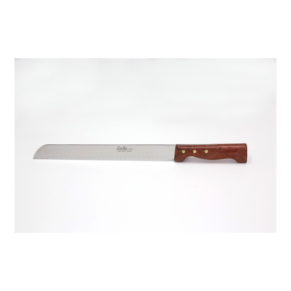 Couteau pain manche palissandre lame 25 cm