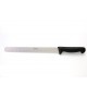 Couteau jambon manche polypro lame à alvéoles 25 à 30 cm