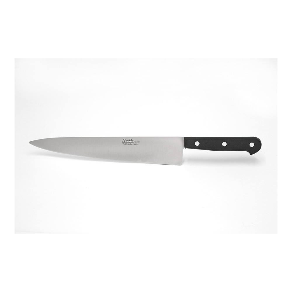 Couteau cuisine manche ABS 3 rivets lame 15 à 30 cm