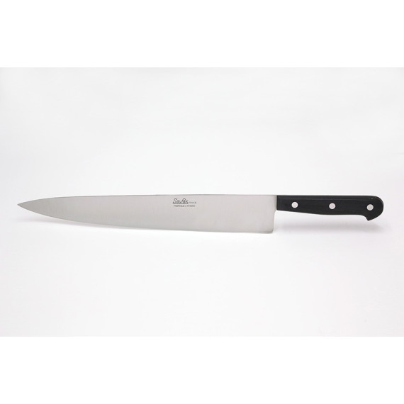 Couteau cuisine manche ABS 3 rivets lame 15 à 30 cm