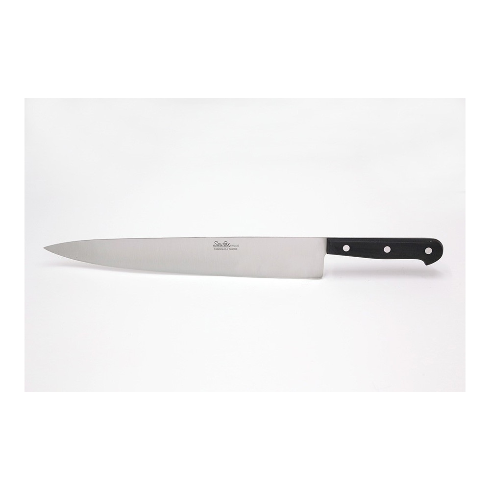 Couteau cuisine manche ABS 3 rivets lame 15 à 30 cm