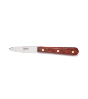 Couteau à huitre manche palissandre 3 rivets épais 2,5 mm