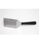 Spatule rigide carrée cambrée manche surmoulé polypro 15 cm